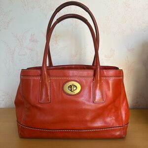Coach Madeline Leather Tote Vintage